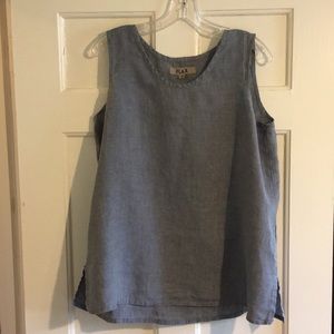 FLAX 100% Linen Tank Shell